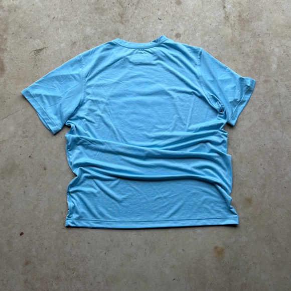 Baby Blue New Balance New York Yankees T-shirt athletic shirt - Picture 3 of 5